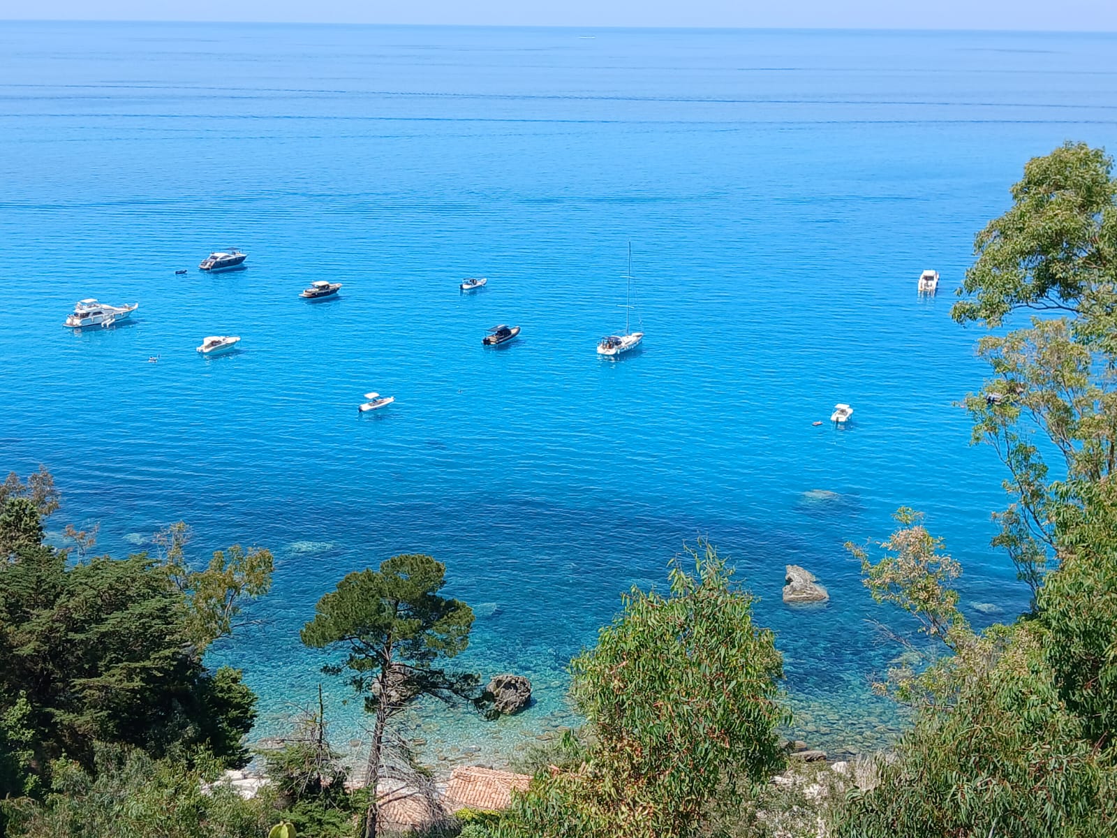 Panoramic sea view